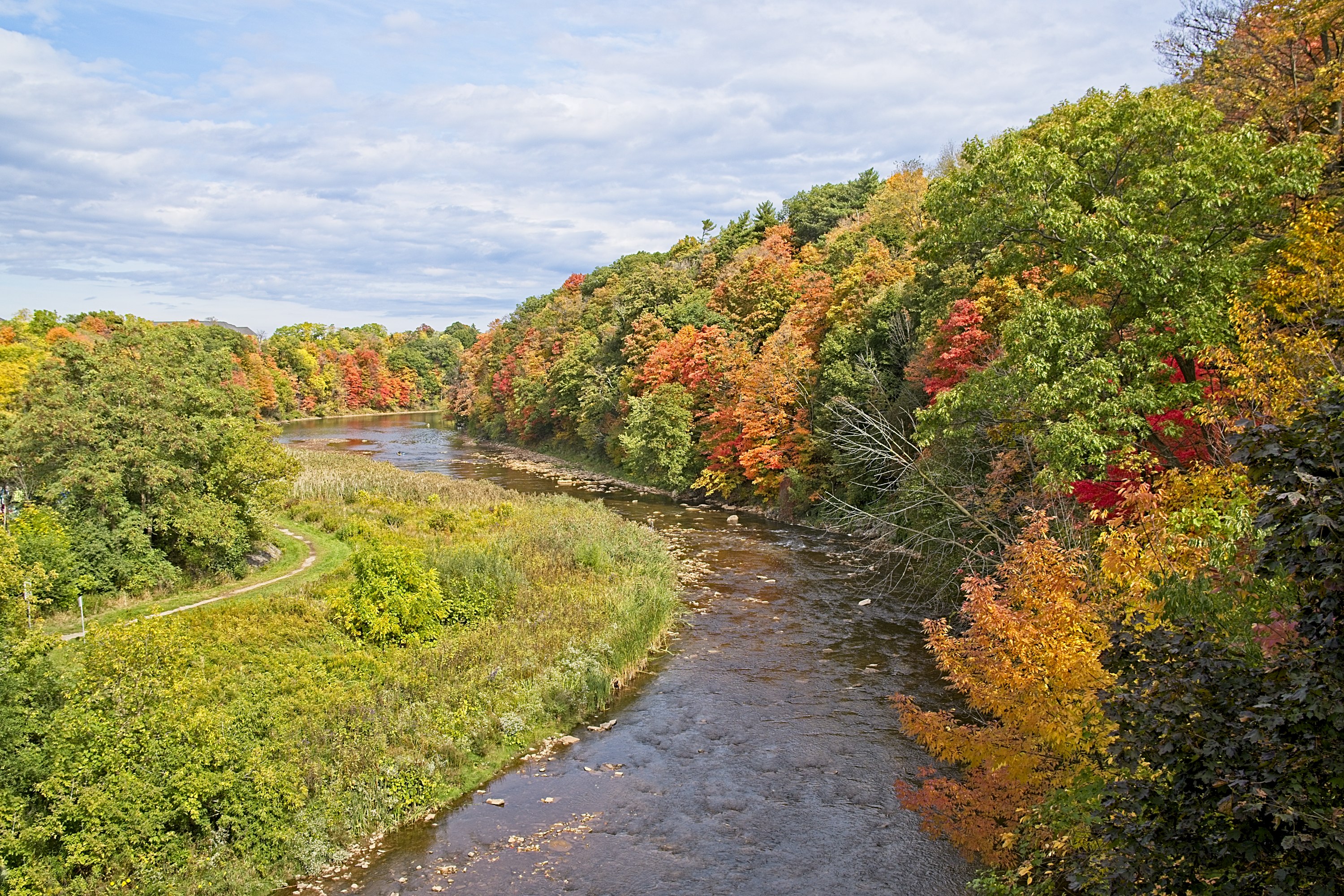 16 Mile creek Fall Colour 1 | M Painchaud